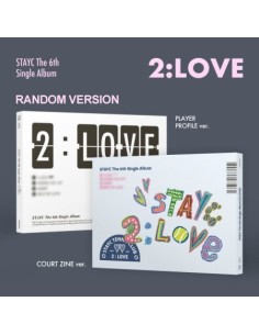 STAYC 6th Single Album - 2:LOVE (Random Ver.) CD