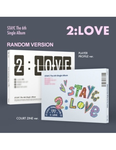 STAYC 6th Single Album - 2:LOVE (Random Ver.) CD