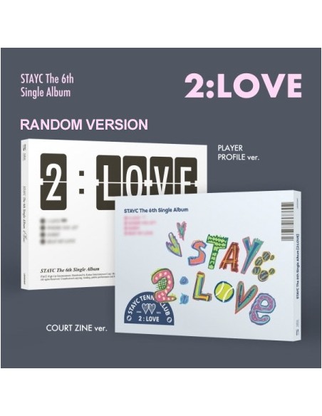 STAYC 6th Single Album - 2:LOVE (Random Ver.) CD
