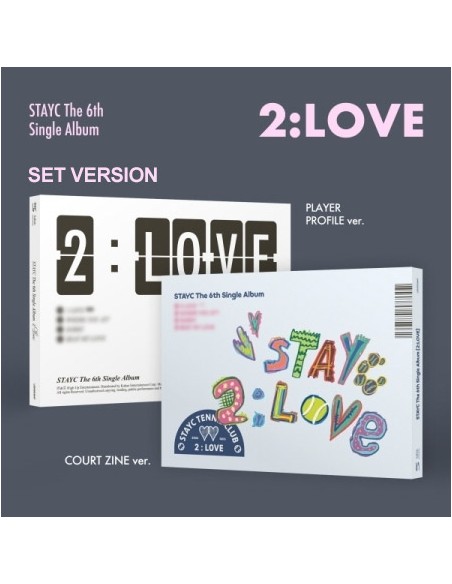 [SET] STAYC 6th Single Album - 2:LOVE (SET Ver.) 2CD
