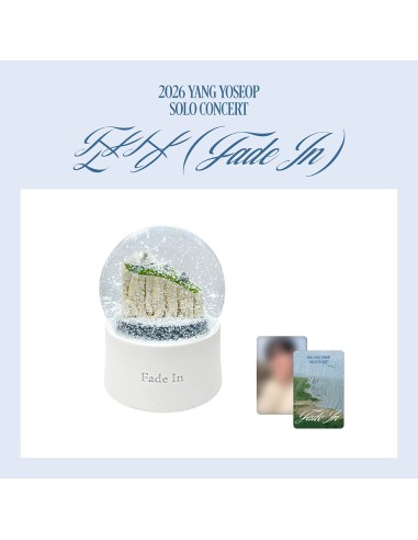[Pre Order] YANG YOSEOP Fade In Goods - SNOW GLOBE