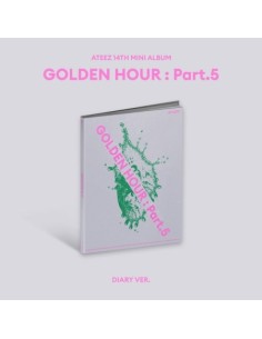 ATEEZ 14th Mini Album - GOLDEN HOUR : Part.5 (Diary Ver.) CD