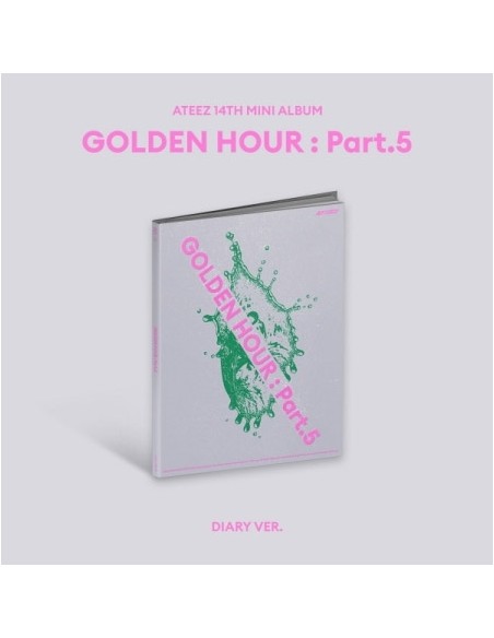 ATEEZ 14th Mini Album - GOLDEN HOUR : Part.5 (Diary Ver.) CD