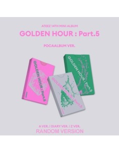[Smart Album] ATEEZ 14th Mini Album - GOLDEN HOUR :...