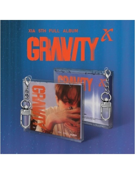 [Smart Album] XIA 5th Album - GRAVITY (Limited Edition) KEYRING Ver.