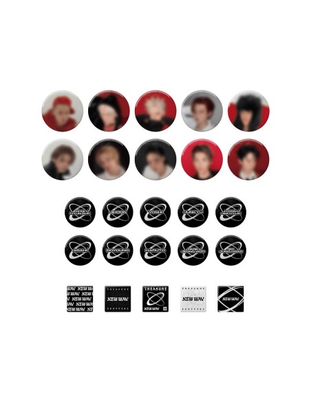 TREASURE NEW WAV Goods - PIN BUTTON SET