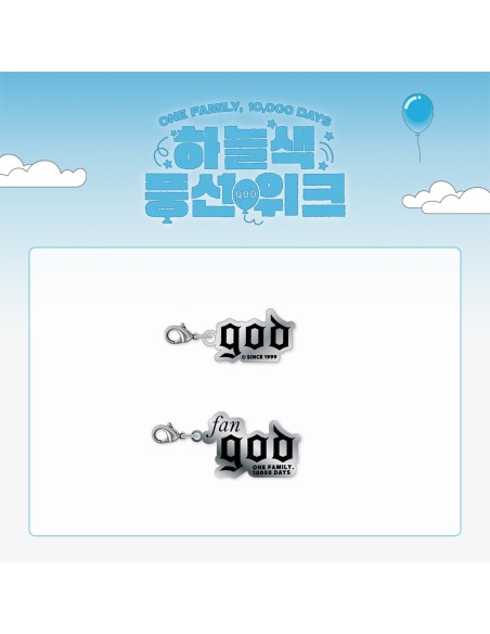 [Pre Order] GOD ONE FAMILY, 10,000 DAYS Goods - LOGO METAL CHARM SET