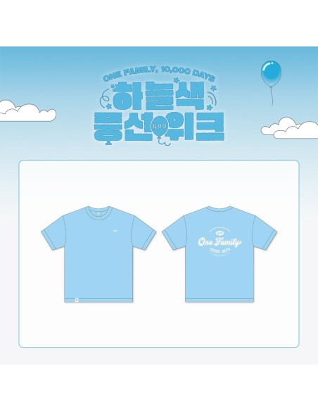 [Pre Order] GOD ONE FAMILY, 10,000 DAYS Goods - BLUE T-SHIRT