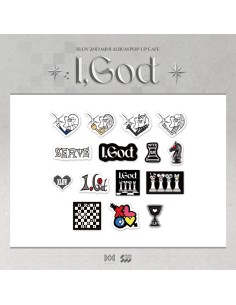[Pre Order] XLOV I,GOD Goods - STICKER PACK