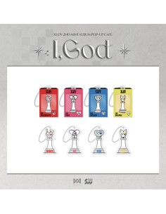 [Pre Order] XLOV I,GOD Goods - ACRYLIC KEYRING (RANDOM...