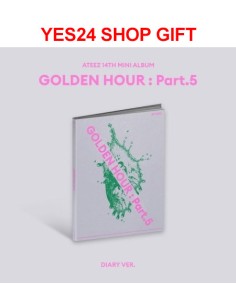 [Yes24 Shop Gift] ATEEZ 14th Mini Album - GOLDEN HOUR :...