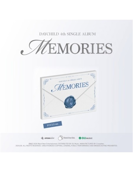 [Smart Album] Daychild 4th Single Album - MEMORISE (FOCUS Ver.)