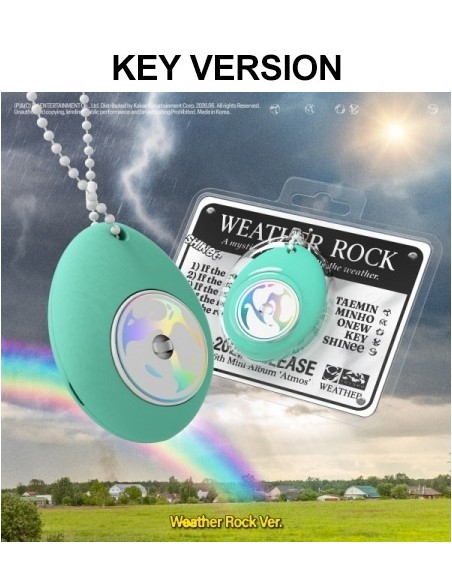 [Smart Album] SHINee 6th Mini Album - Atmos (KEY Ver.) Weather Rock Ver.