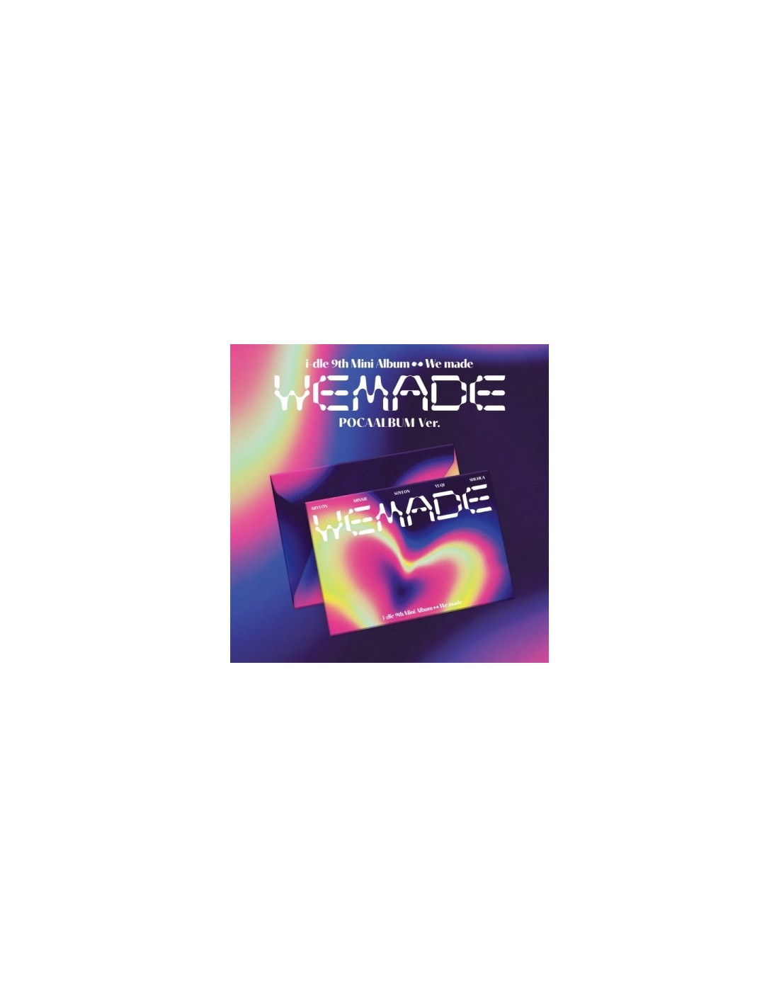 Smart Album] I-DLE 9th Mini Album - We Made (POCAALBUM Ver