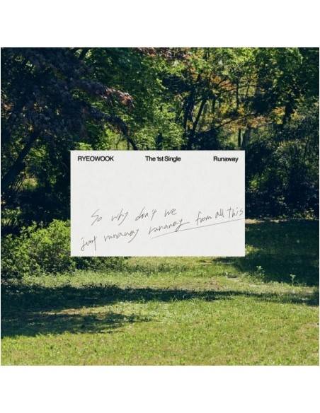 RYEOWOOK 1st Single Album - Runaway (DIGIPACK Ver.) CD