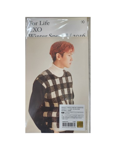 EXO Winter Special Goods - Photocard Set BAEKHYUN