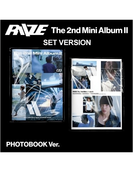 [Photobook][SET] RIIZE 2nd Mini Album - II (SET Ver.) 2CD