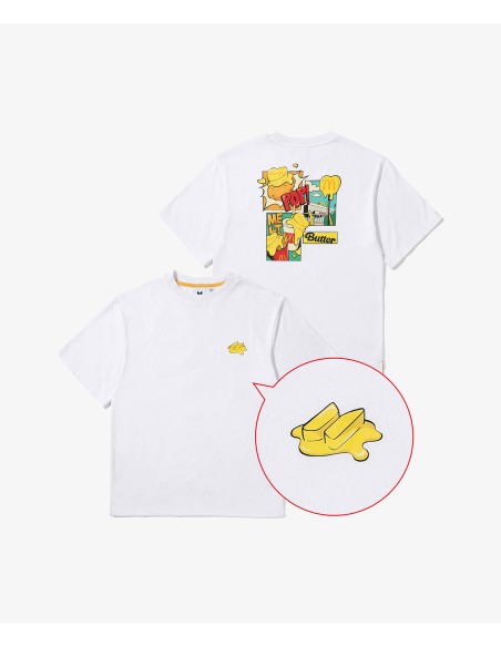 BTS Mcdonald's Goods - Melting S/S T-Shirt (White XL)