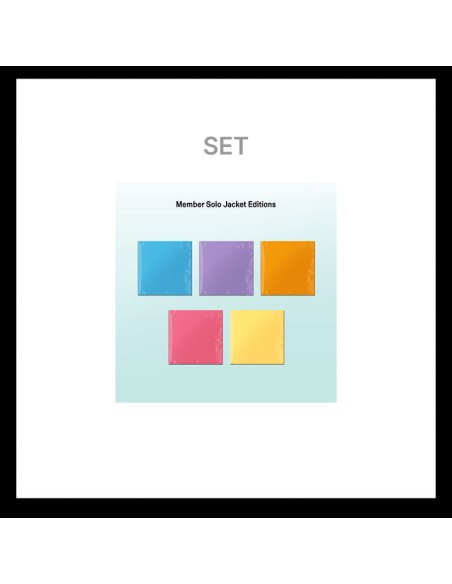 [Japanese Edition][5SET] ILLIT 2nd Single Album - I Got Your Back (SOLO EDITION 5SET) 5CD