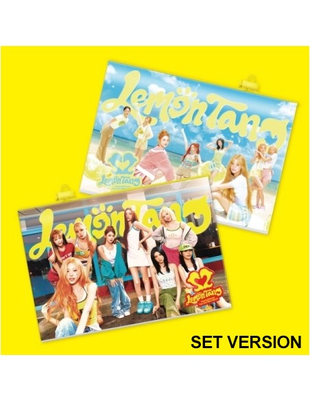 [Photobook][SET] Hearts2Hearts 2nd Mini Album - LEMON TANG (SET Ver.) 2CD