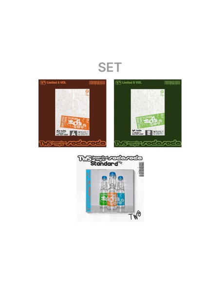 [Japanese Edition][3SET] TWS 2nd Single Album - SODA SODA (3SET) 3CD