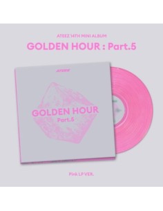 [LP] ATEEZ 14th Mini Album - GOLDEN HOUR : Part.5 (Pink...