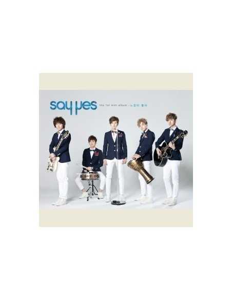 Say yes  GLOBAL DEBUT 1st Mini Album -GOOD VIBES  CD + Poster