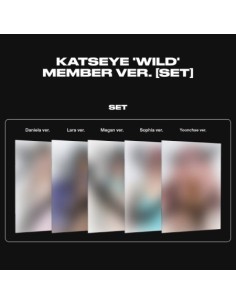 [MEMBER][SET] KATSEYE Album - WILD (SET Ver.) 5CD