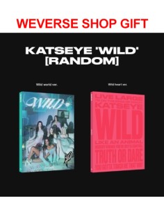 [Weverse Shop Gift] KATSEYE Album - WILD (Random Ver.) CD