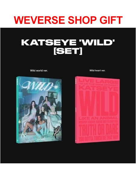 SET] KATSEYE Album - WILD (SET Ver.) 2CD kpoptown.com