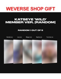 [Weverse Shop Gift][MEMBER] KATSEYE Album - WILD (Random...