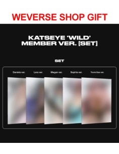 [Weverse Shop Gift][MEMBER][SET] KATSEYE Album - WILD...