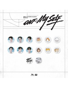 [Pre Order] ONF MY SELF Goods - RANDOM CAN BADGE