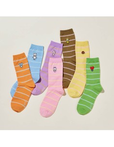 BT21 Basic Goods - Stripe Socks