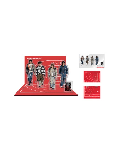 [Pre Order] Dragon Pony RUN RUN RUN Goods - Acrylic Stand Set