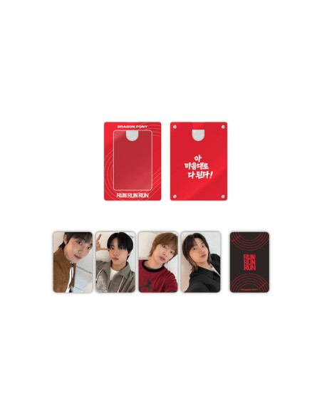 [Pre Order] Dragon Pony RUN RUN RUN Goods - Photocard Frame Magnet Set