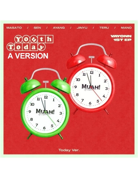 [Today] VAYONN 1st EP Album - Youth Today (A Ver.) CD