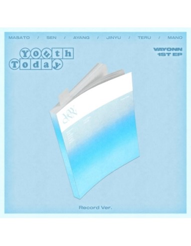 VAYONN 1st EP Album - Youth Today (Record Ver.) CD