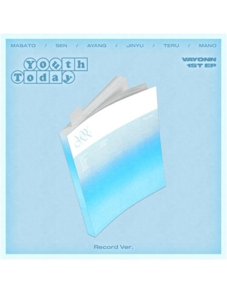 VAYONN 1st EP Album - Youth Today (Record Ver.) CD