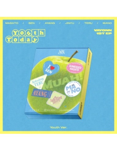 [Smart Album] VAYONN 1st EP Album - Youth Today...