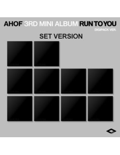 [DIGIPACK][SET] AHOF 3rd Mini Album - RUN TO YOU (SET...