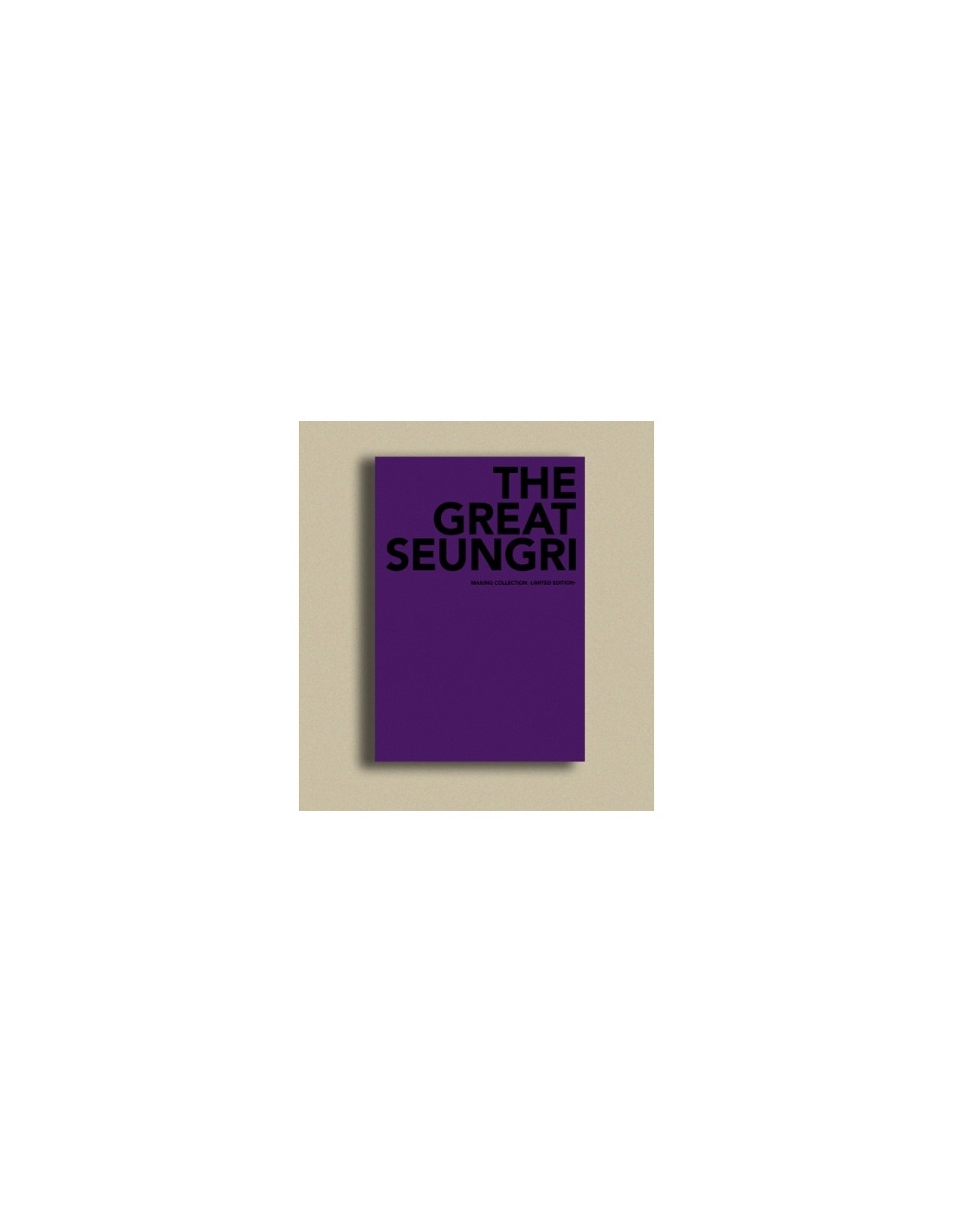 SEUNGRI FIRST SOLO ALBUM [THE GREAT SEUNGRI] MAKING COLLECTION