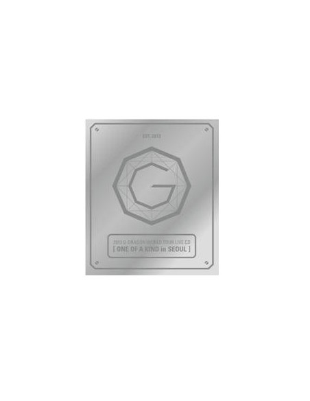 G-DRAGON ONE OF A KIND IN SEOUL (2013 G-DRAGON WORLD TOUR LIVE CD SILVER VER.)