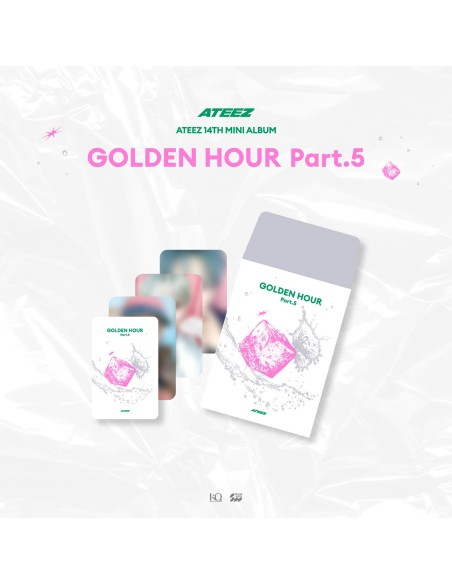 [Pre Order] ATEEZ GOLDEN HOUR : Part.5 Goods - RANDOM TRADING CARD