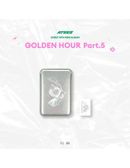 ATEEZ GOLDEN HOUR : Part.5 Goods - MAGNETIC CARD CASE kpoptown.com