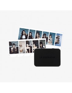 LE SSERAFIM UNFORGIVEN Goods - Photocard & Tin Case Set...