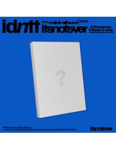 idntt 3rd Mini Album - itsnotover (Chrome Heart Ver.) CD