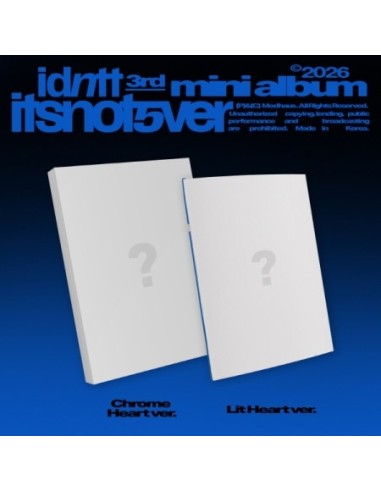 [SET] idntt 3rd Mini Album - itsnotover (SET...