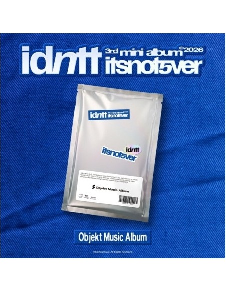[Smart Album] idntt 3rd Mini Album - itsnotover (Objekt Music Album)