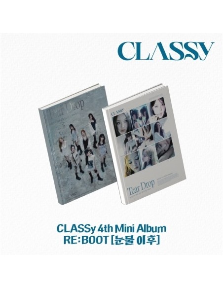 CLASSy 4th Mini Album - RE:BOOT [눈물 이후] (Random 1 out of 2) CD